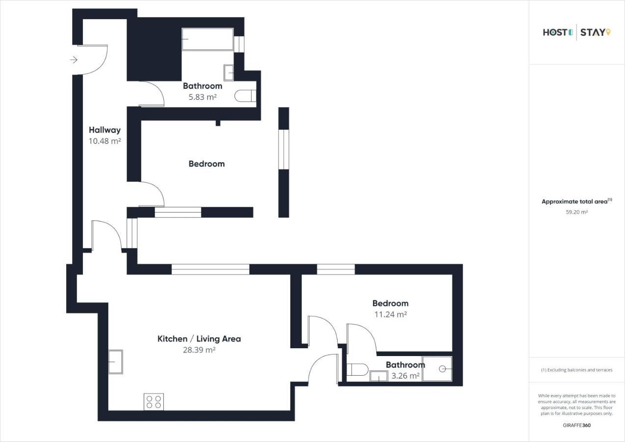 Host & Stay - Clarendon Apartments Redcar Luaran gambar